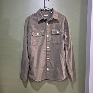 Jack & Jones Green Denim Shirt